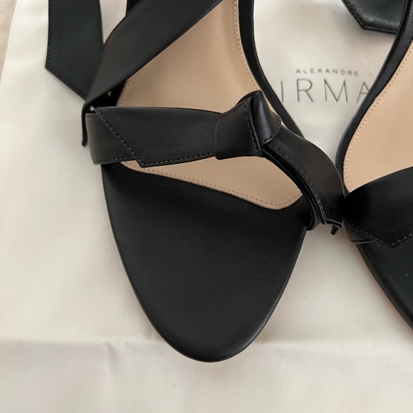 Alexandre Birman Clarita 100 Black Sandal - Size 39 1/2 - NWT - Picture 5 of 7